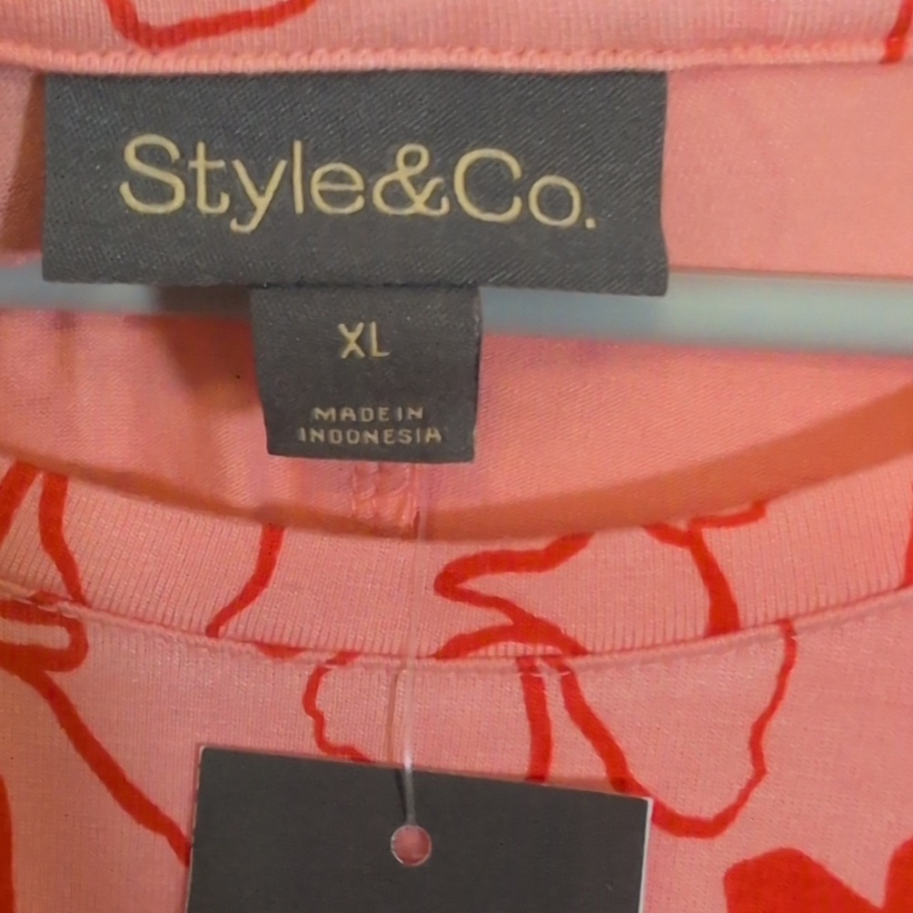 Style&Co Floral Sleeveless Summer Dress - Picture 3 of 6